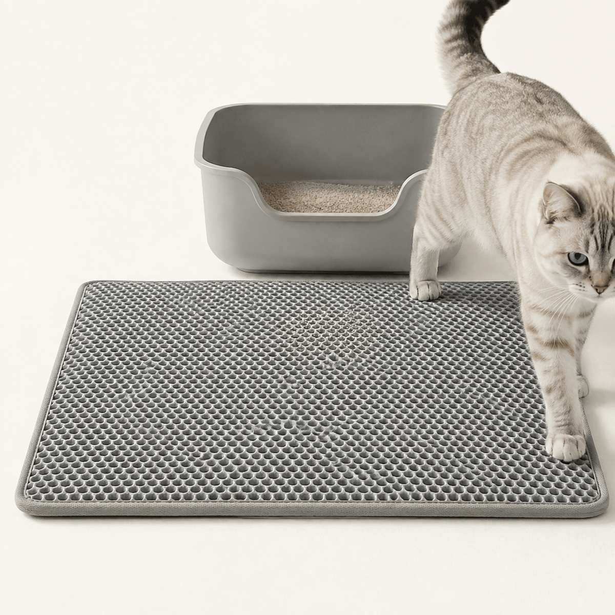 Litter-Trapping Cat Mat